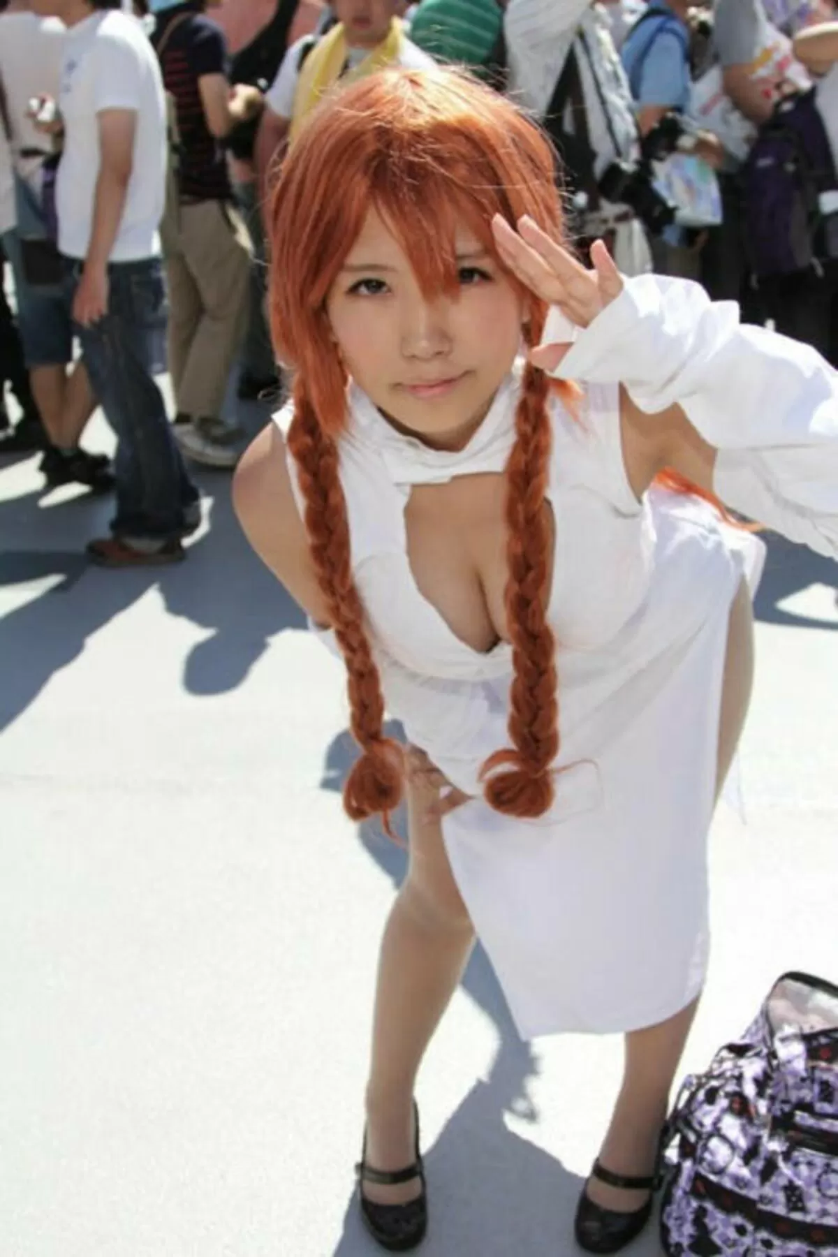 コスプレ胸チラエロ画像115