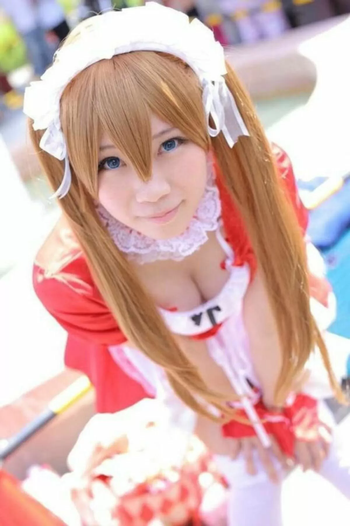 コスプレ胸チラエロ画像117