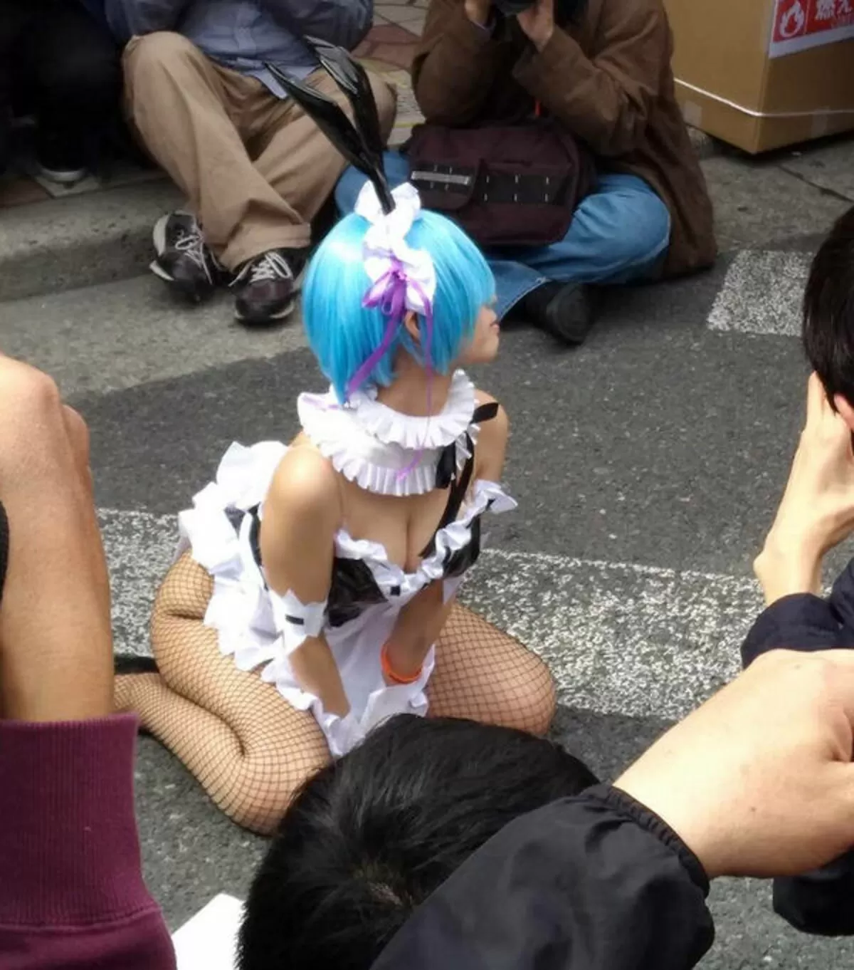 コスプレ胸チラエロ画像121