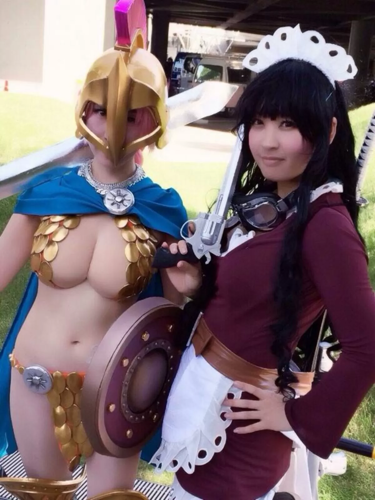 コスプレ胸チラエロ画像132