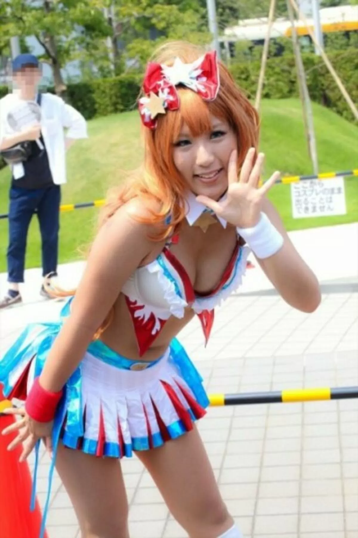 コスプレ胸チラエロ画像134
