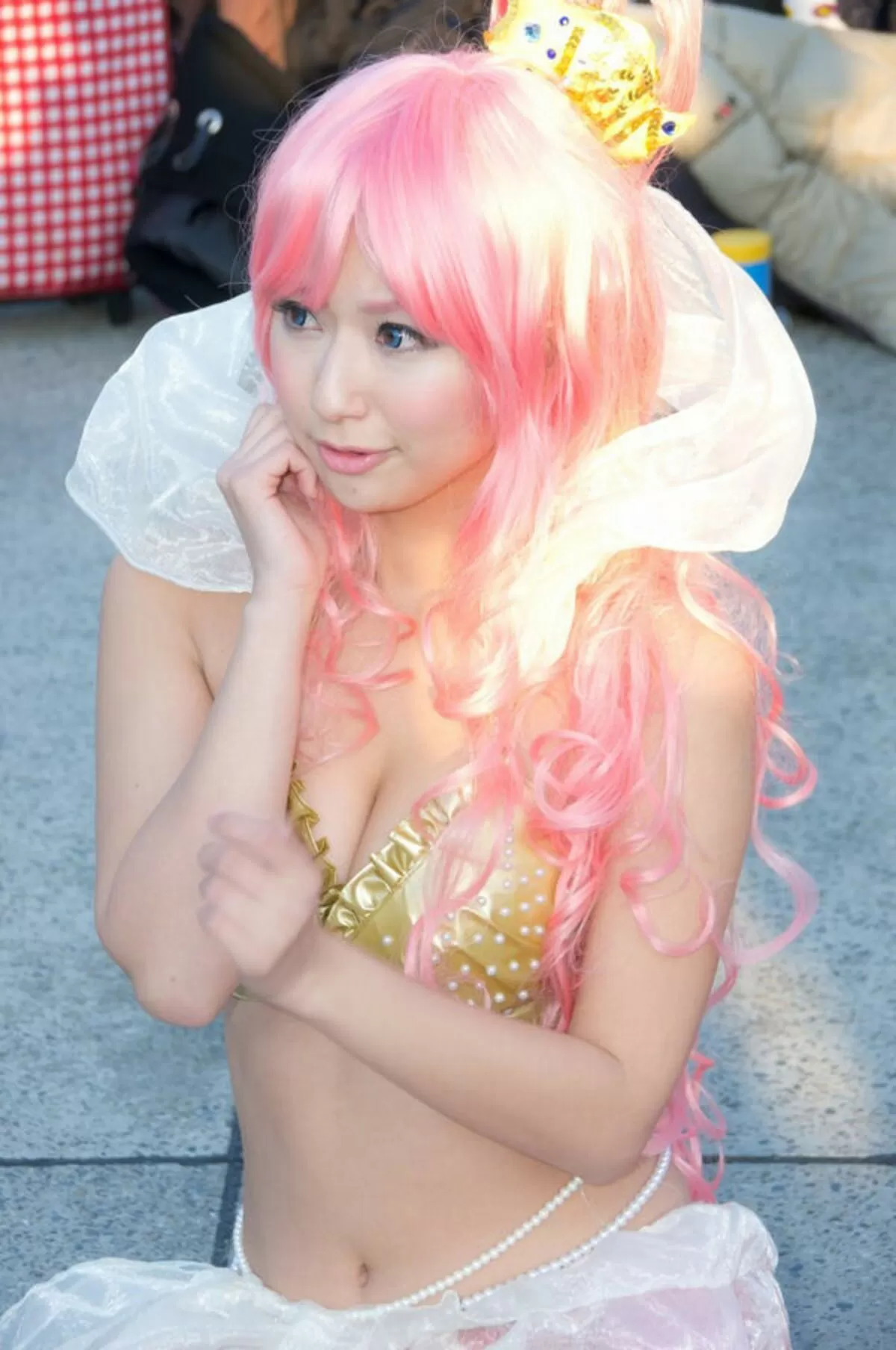 コスプレ胸チラエロ画像138