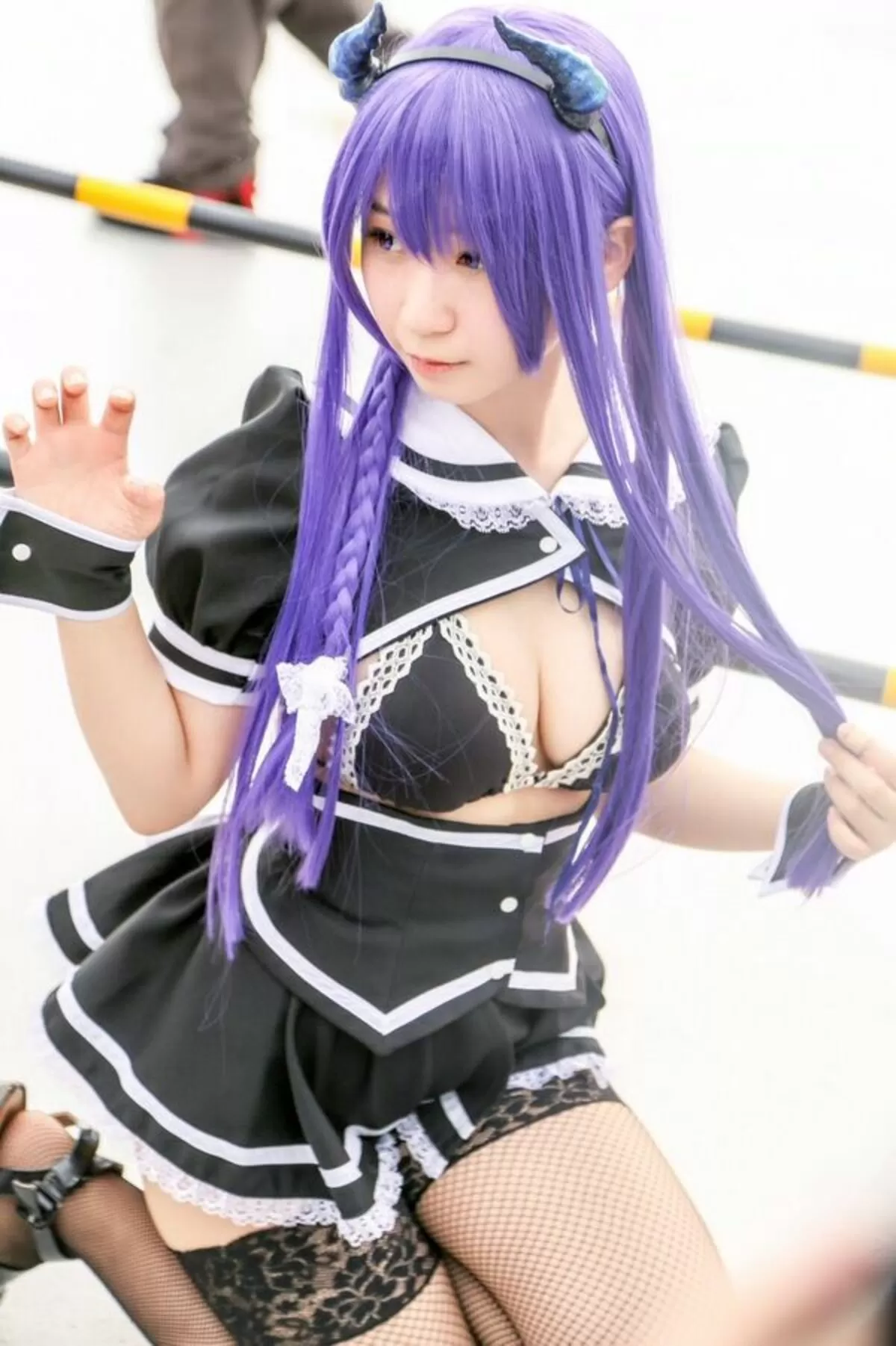 コスプレ胸チラエロ画像139