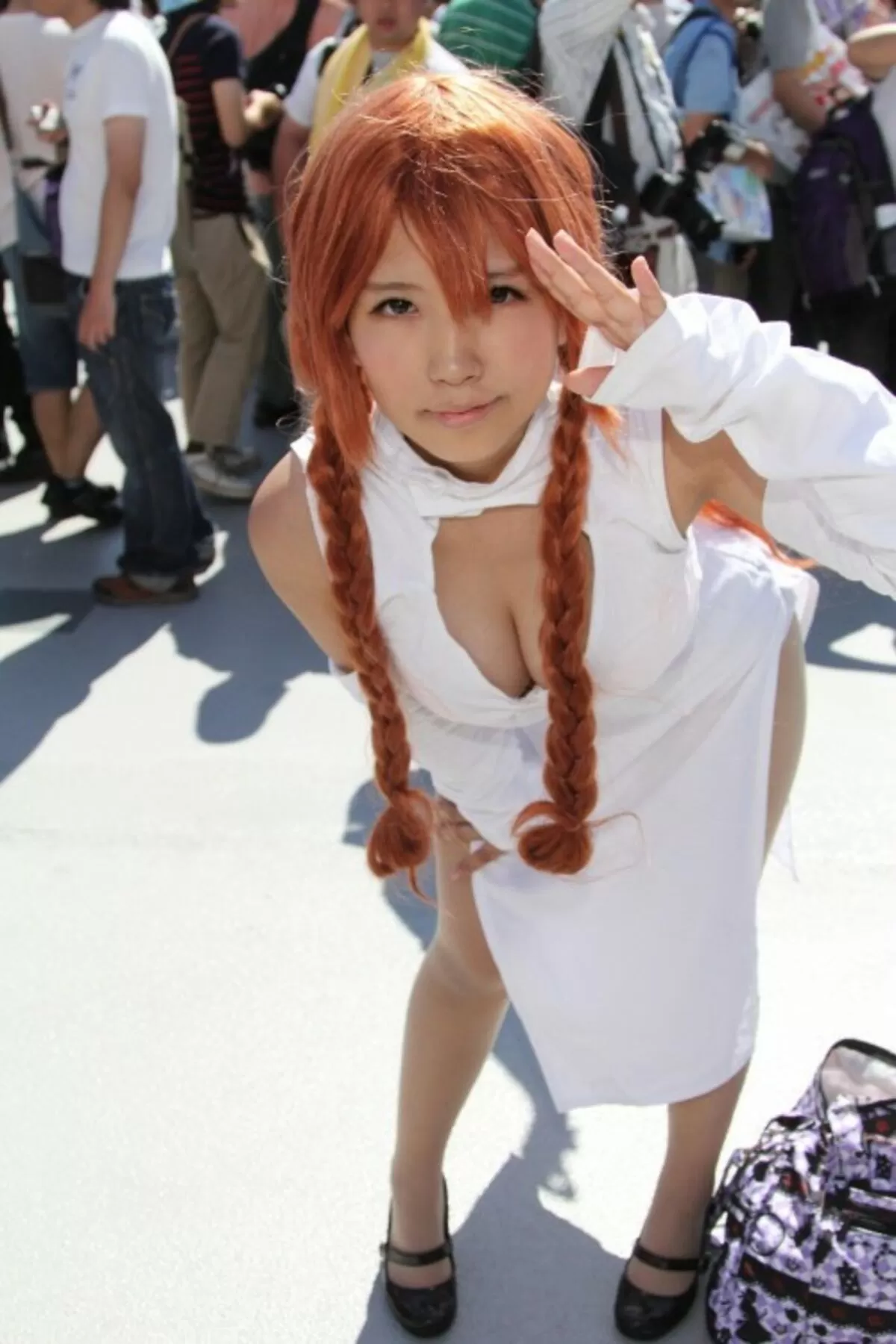 コスプレ胸チラエロ画像152