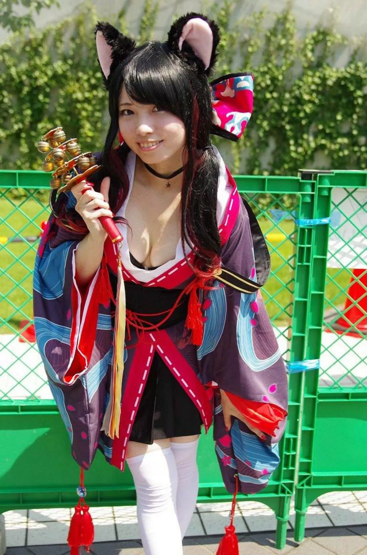 コスプレ胸チラエロ画像161