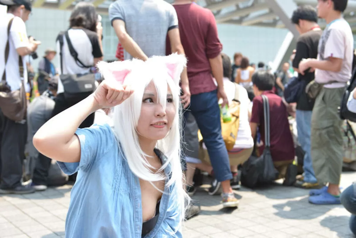 コスプレ胸チラエロ画像165