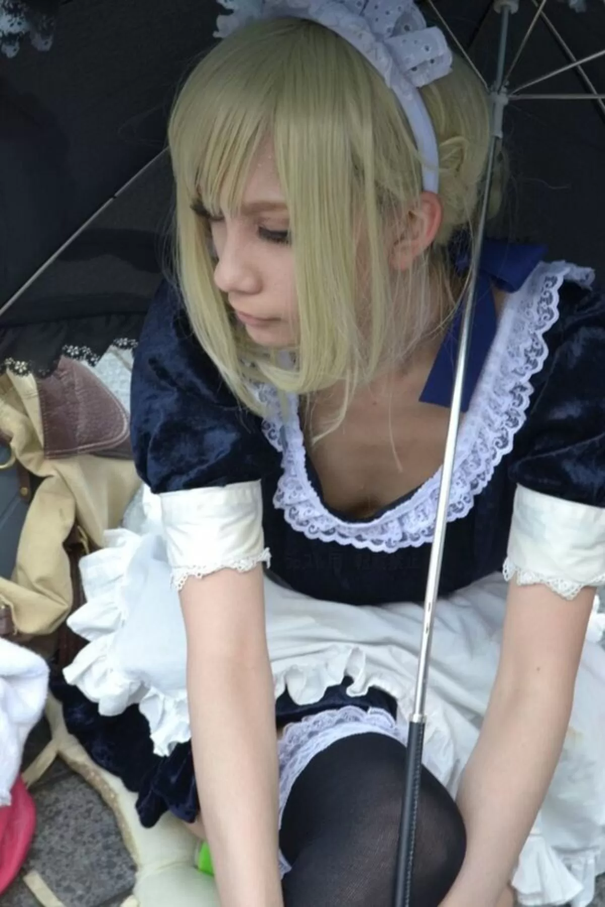 コスプレ胸チラエロ画像172