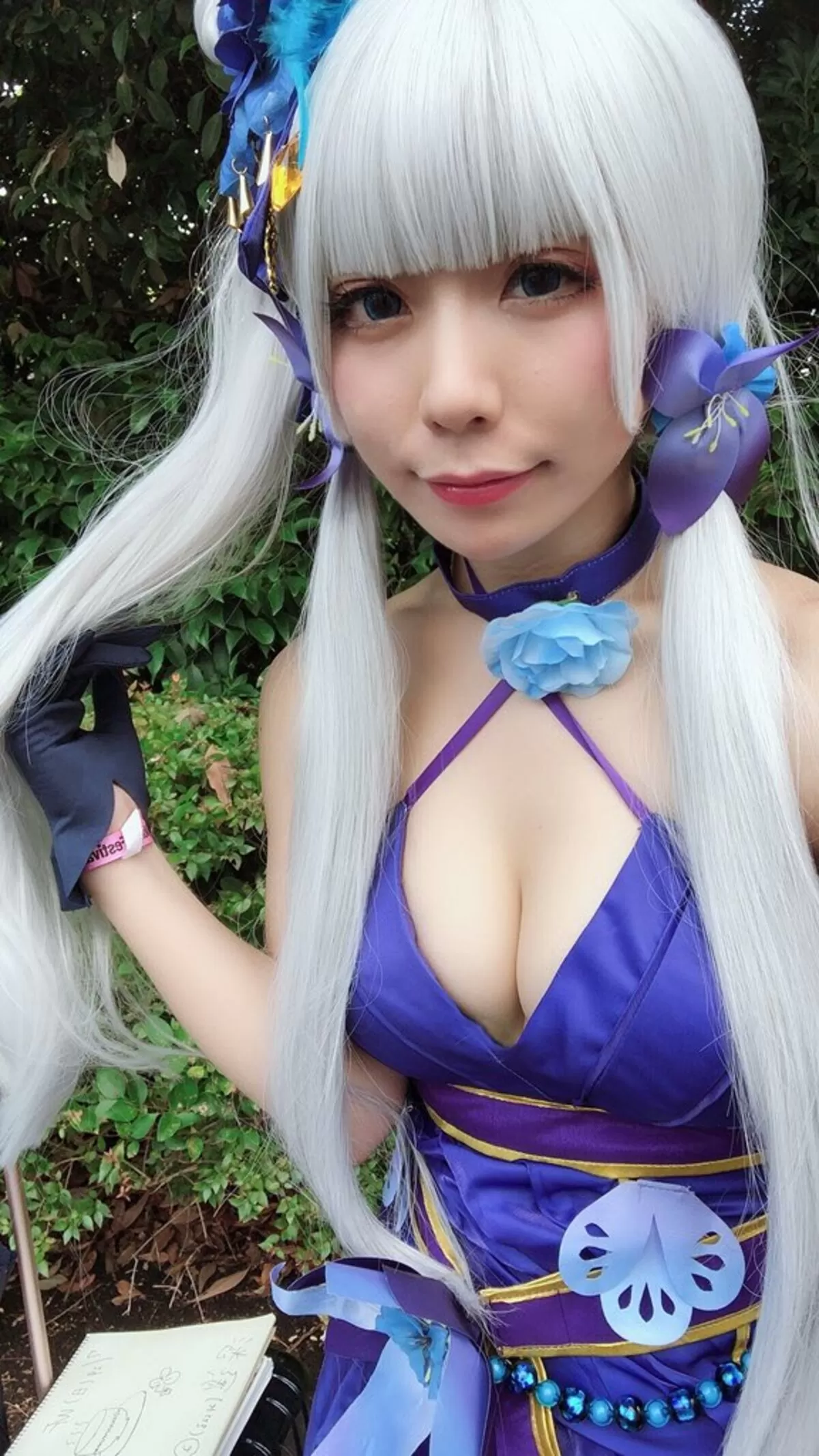コスプレ胸チラエロ画像173