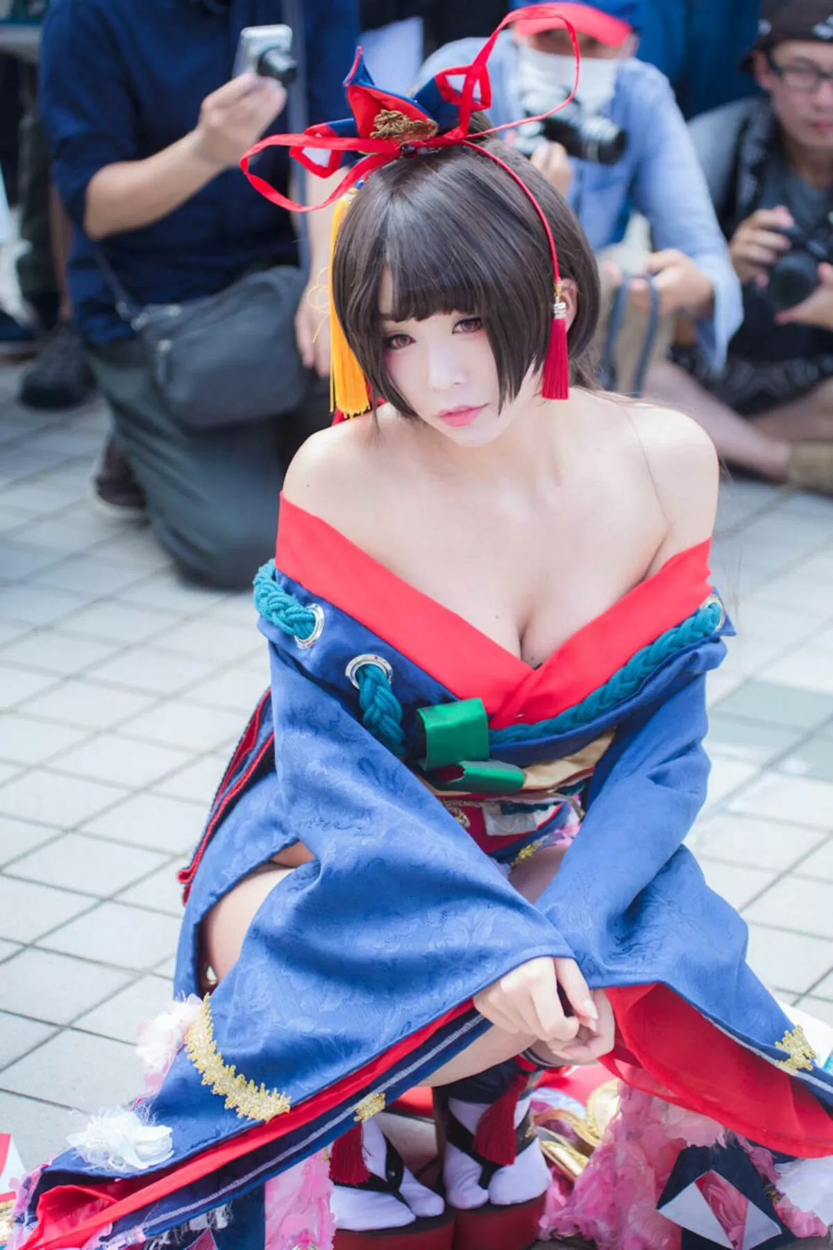 コスプレ胸チラエロ画像174