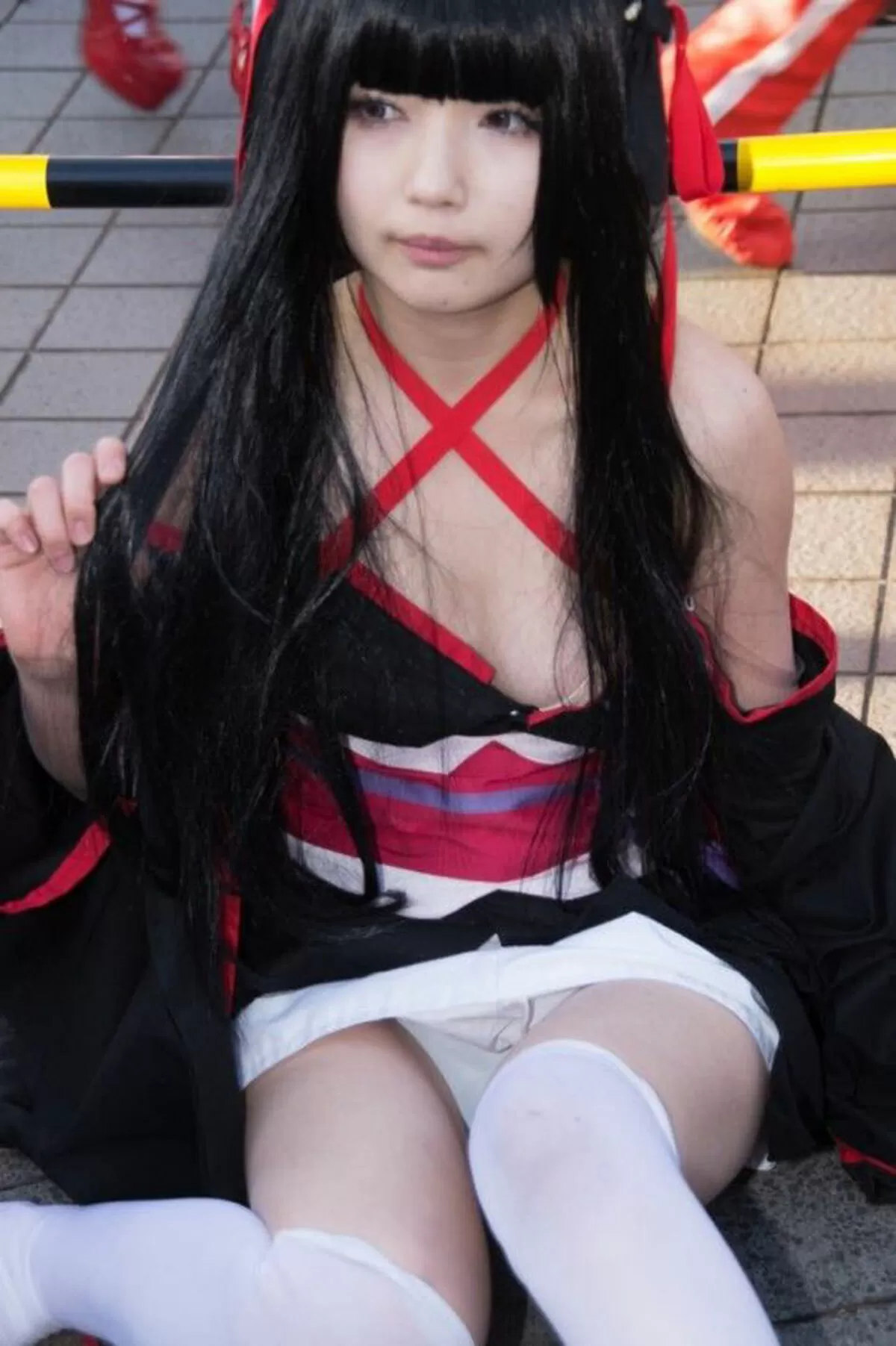 コスプレ胸チラエロ画像177