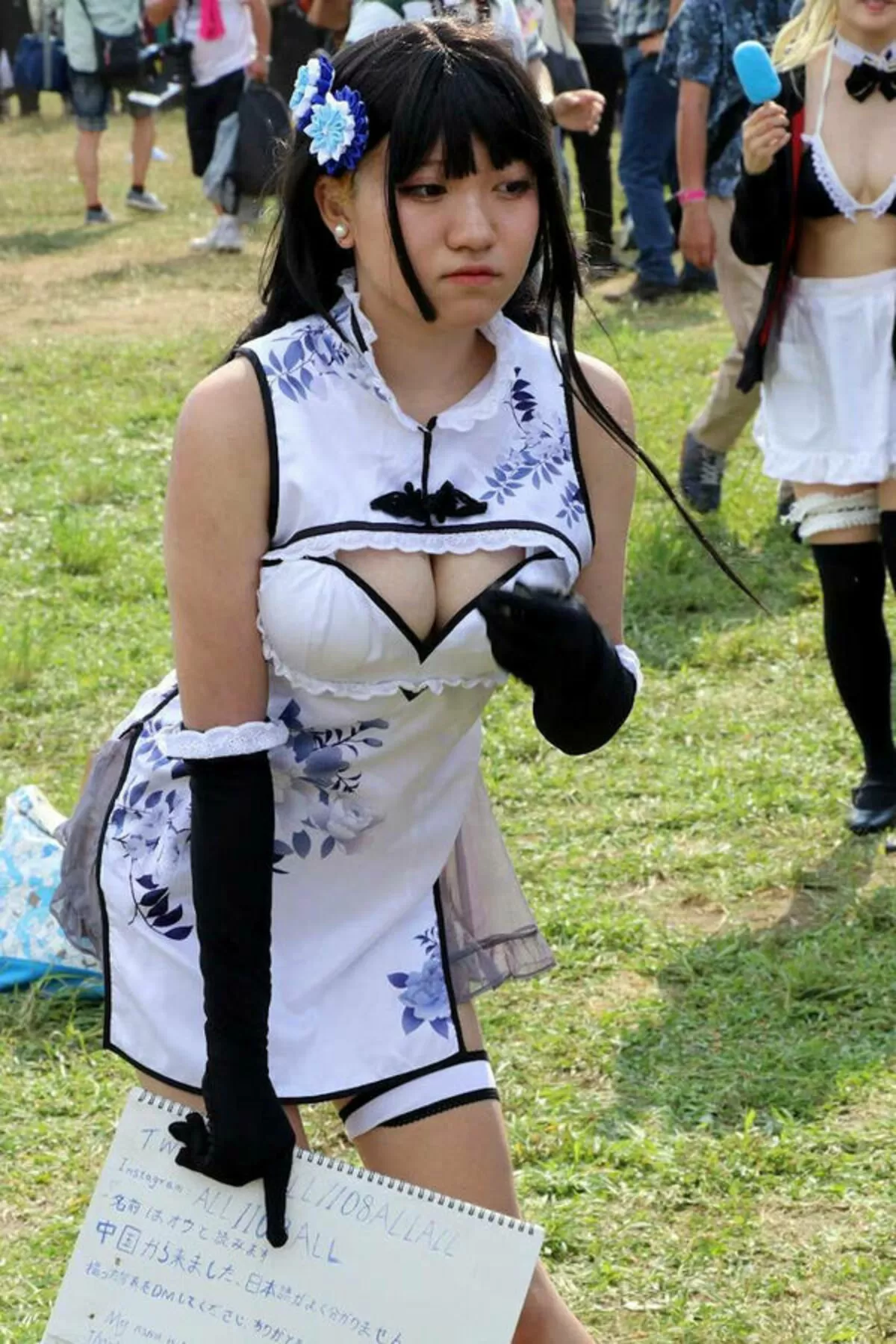 コスプレ胸チラエロ画像182