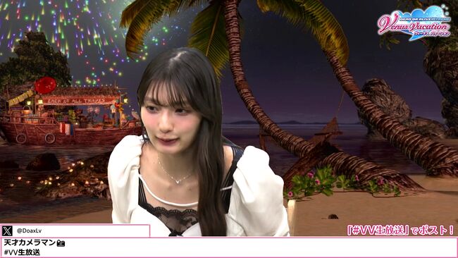 【画像】声優・高野麻里佳、DOAXVV生放送で透け谷間な胸チラが話題に007