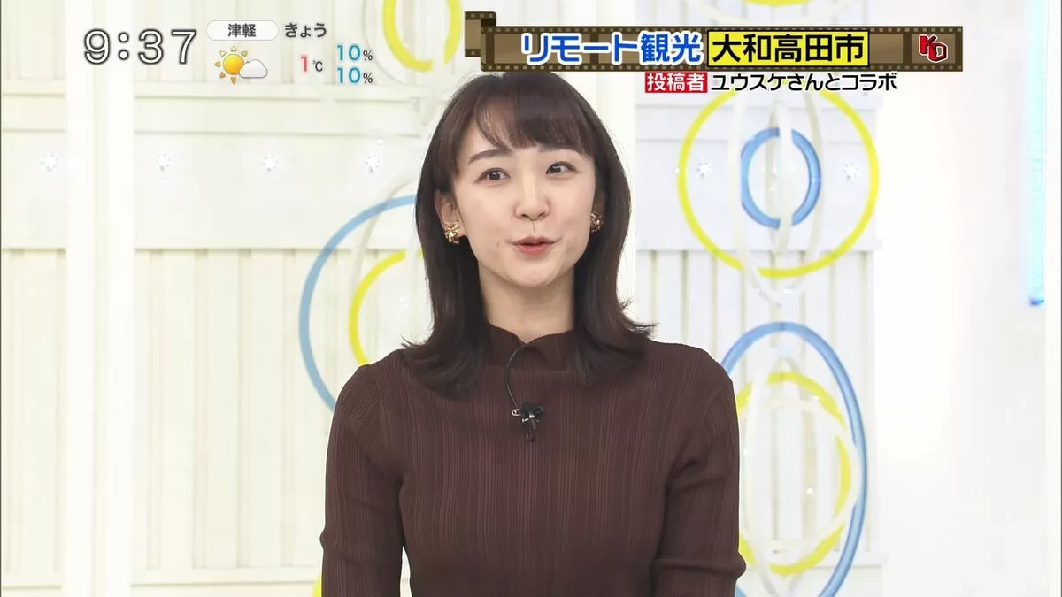 服の上からでもはっきり分かる巨乳女子アナ画像【着衣おっぱい】109枚062