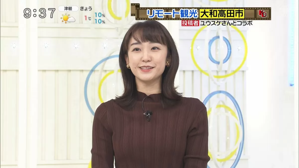 服の上からでもはっきり分かる巨乳女子アナ画像【着衣おっぱい】109枚063