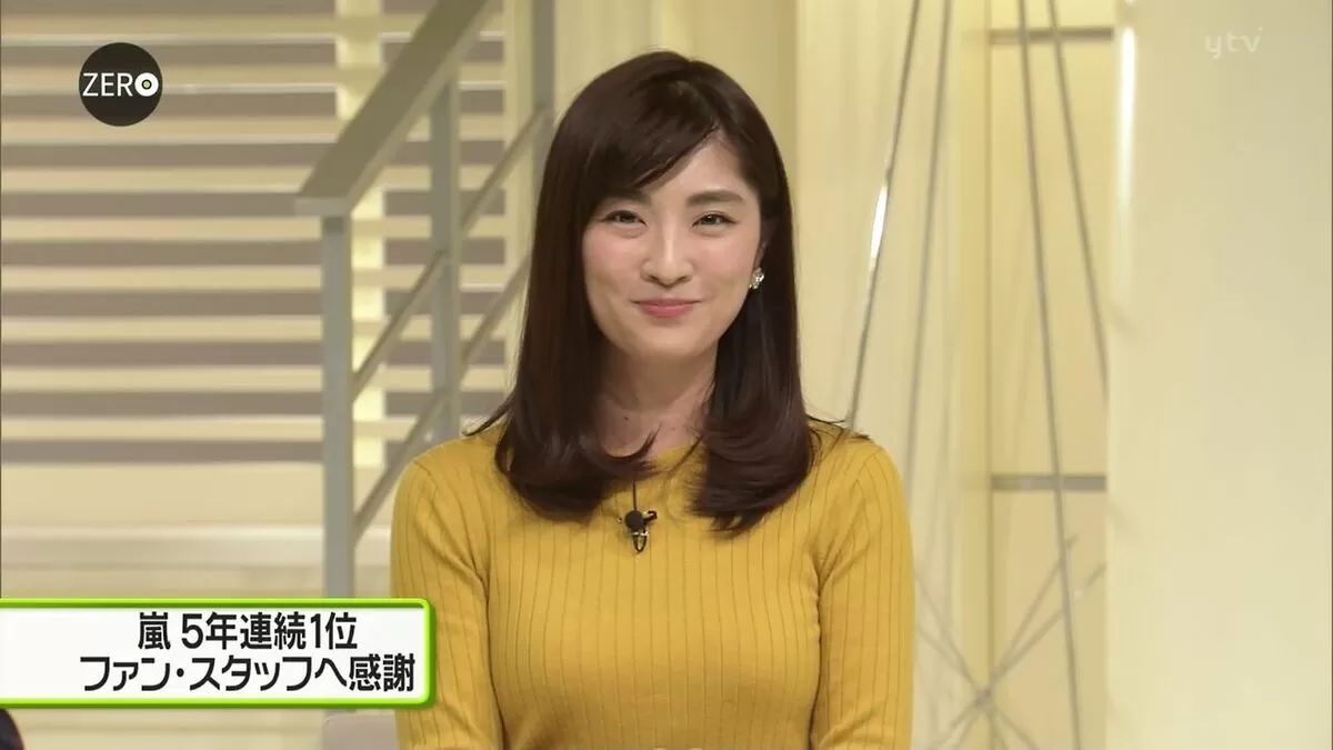 服の上からでもはっきり分かる巨乳女子アナ画像【着衣おっぱい】109枚104