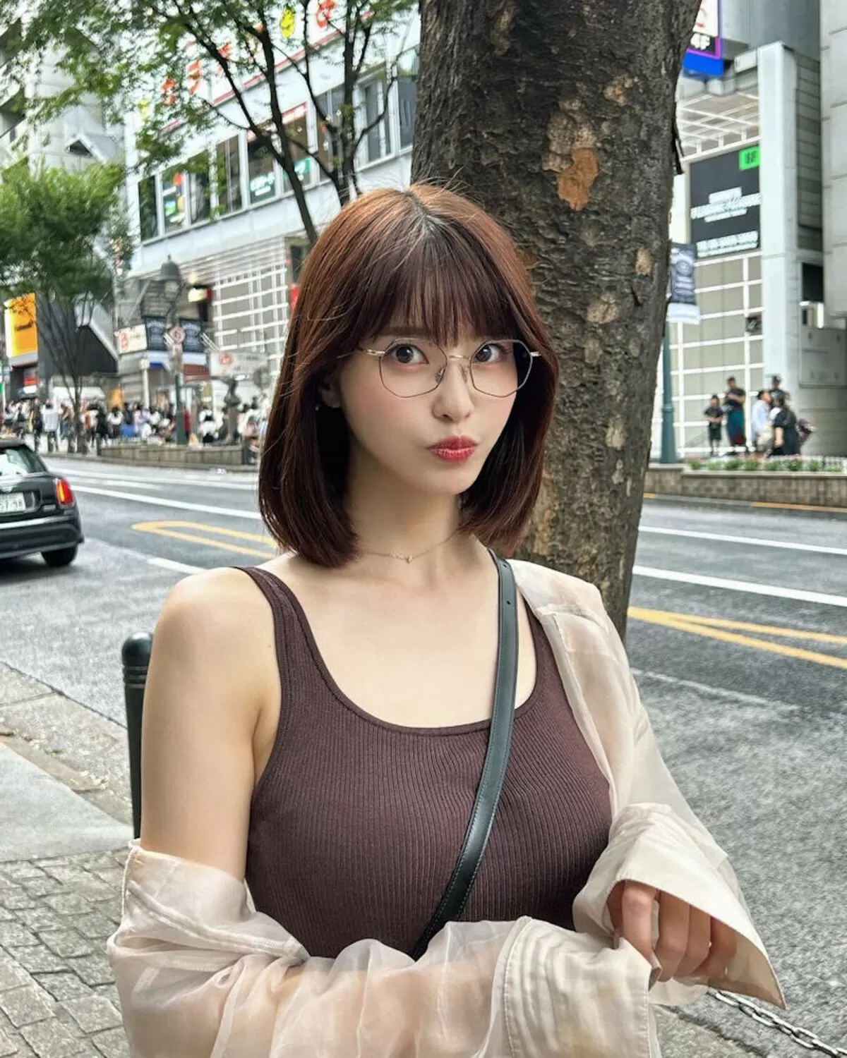 眼鏡巨乳 エロ画像079