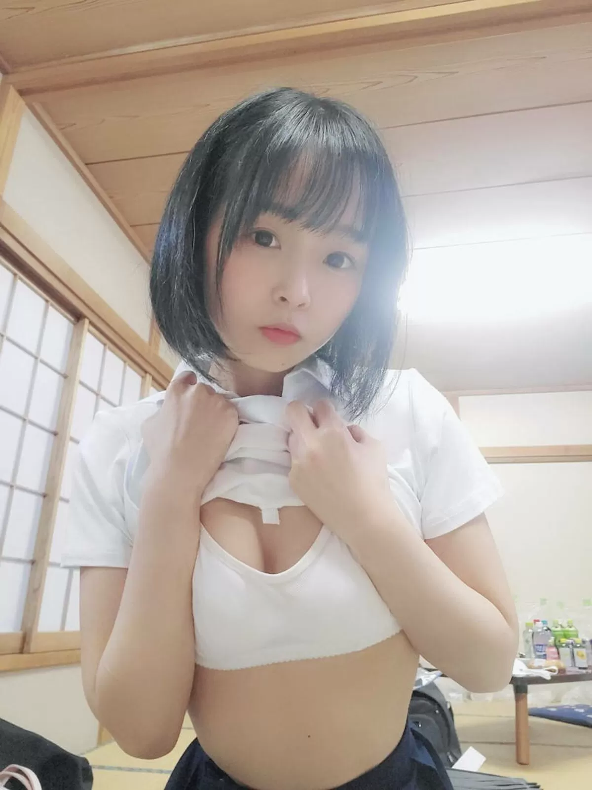 スポーツブラおっぱいエロ画像053