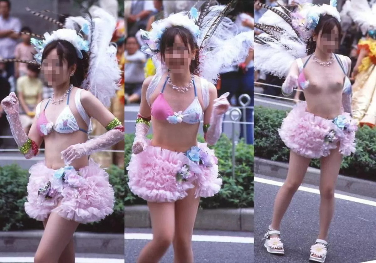 おっぱいポロリの瞬間盗撮ってどんだけ狙ってたんだよw017