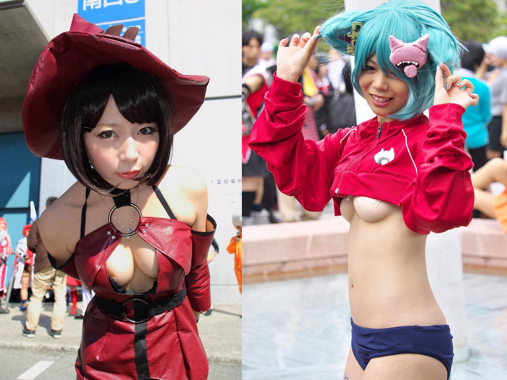 美人コスプレイヤーのニプレス画像が過激すぎて永久保存不可避 26枚のサムネイル