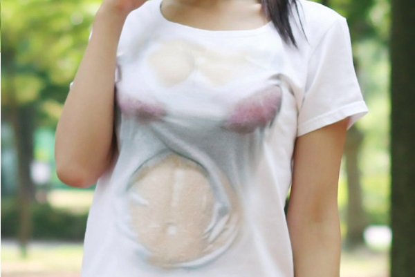 最近のおっぱいTシャツ事情がエロすぎた。巨乳がハムスターになるってどゆこと？？のサムネイル