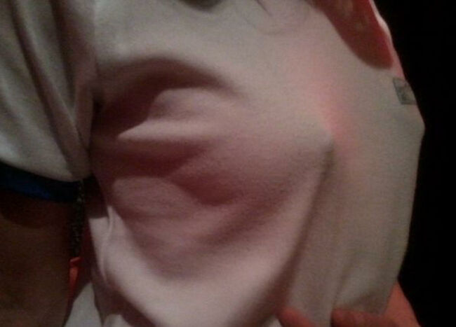 着衣越し乳首エロ画像172枚 ノーブラで透けたりポチってる素人盗撮や自撮り画像集めてみたのサムネイル