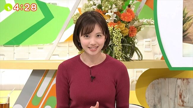 田中瞳エロ画像159枚 乳と尻がエレーテレ東女子アナの着衣おっぱいやシルエットくっきり尻集めてみたのサムネイル