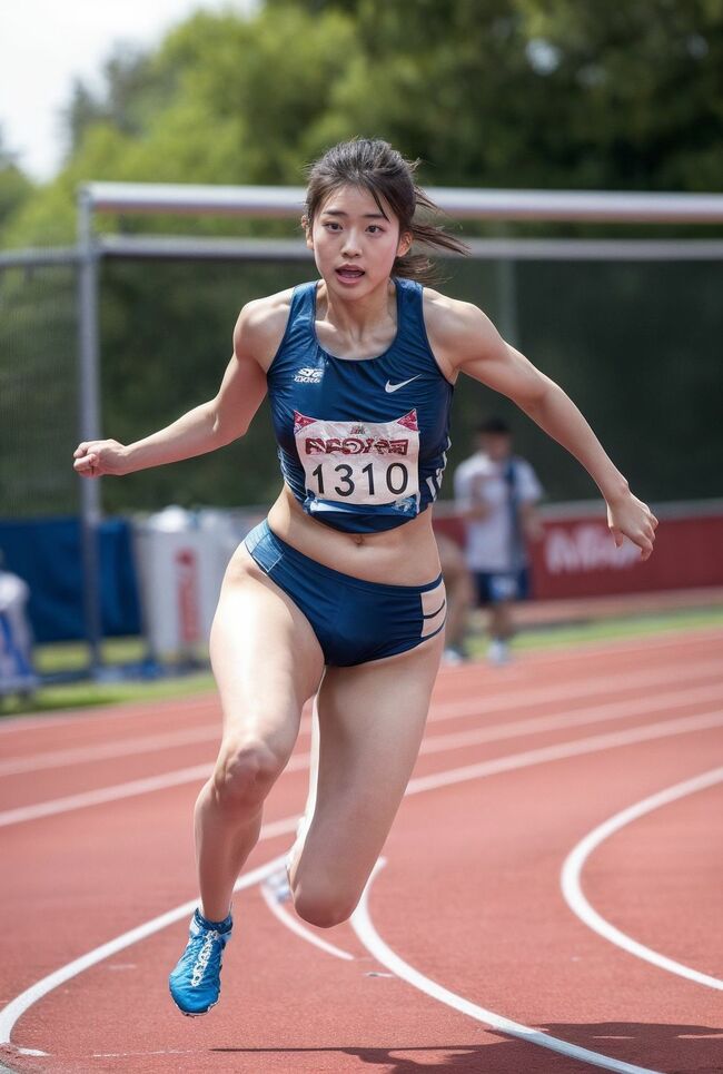 【第20弾】アスリートAIエロ画像79枚 スポーツシーンで弾むおっぱい!しなやかな太もも!ハミ出る下尻生成してみたのサムネイル