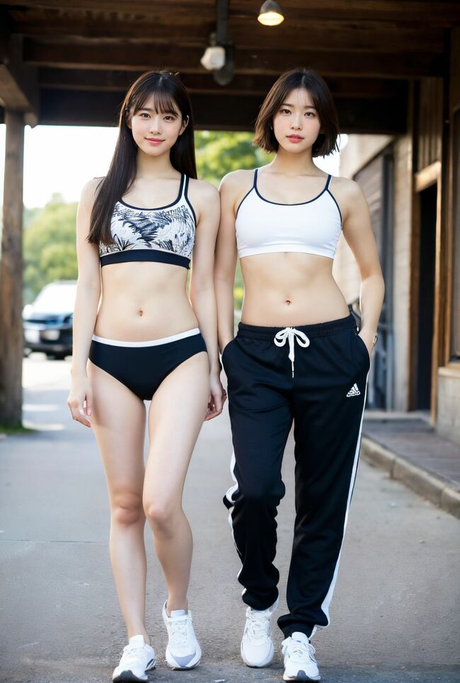 【第31弾】アスリートAIエロ画像75枚 スポーツシーンで弾むおっぱい！しなやかな太もも！ハミ出る下尻生成してみたのサムネイル