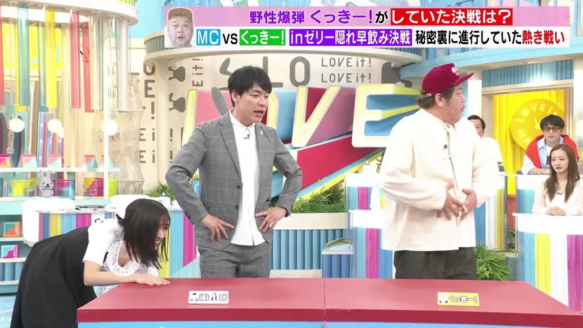 【画像】TBS田村真子アナ、ラヴィットで前屈み胸チラ谷間丸見えハプニング！のサムネイル