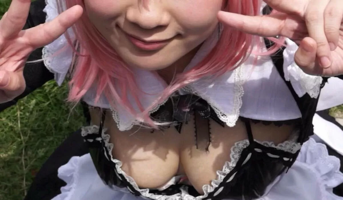 コスプレ胸チラエロ画像182枚 コミケや撮影会で乳首やヌーブラがポロリしてるレイヤー集めてみたのサムネイル