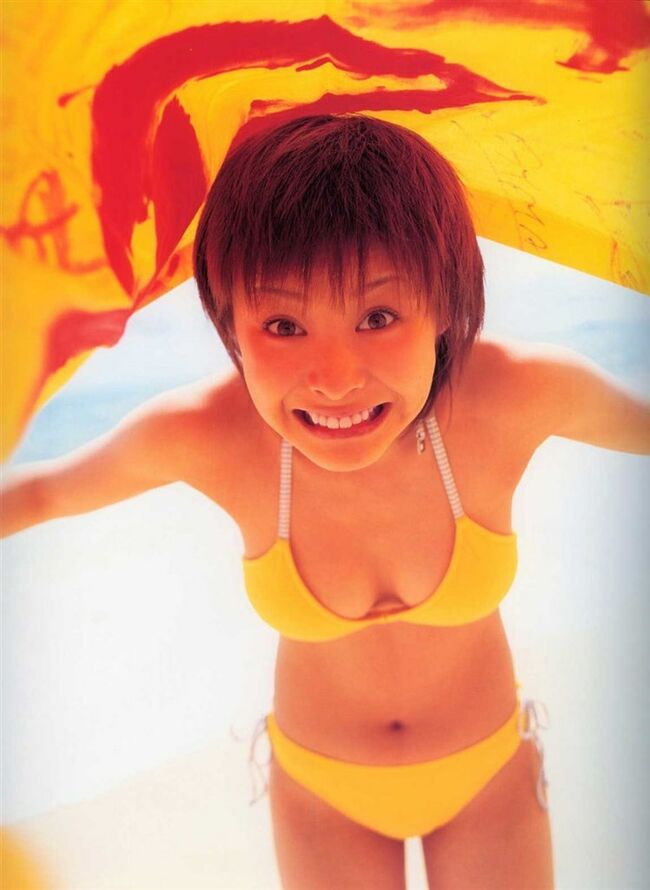 松浦亜弥エロ画像62枚 平成最後のソロアイドルの笑顔がまぶしいお宝水着グラビア集めてみた015