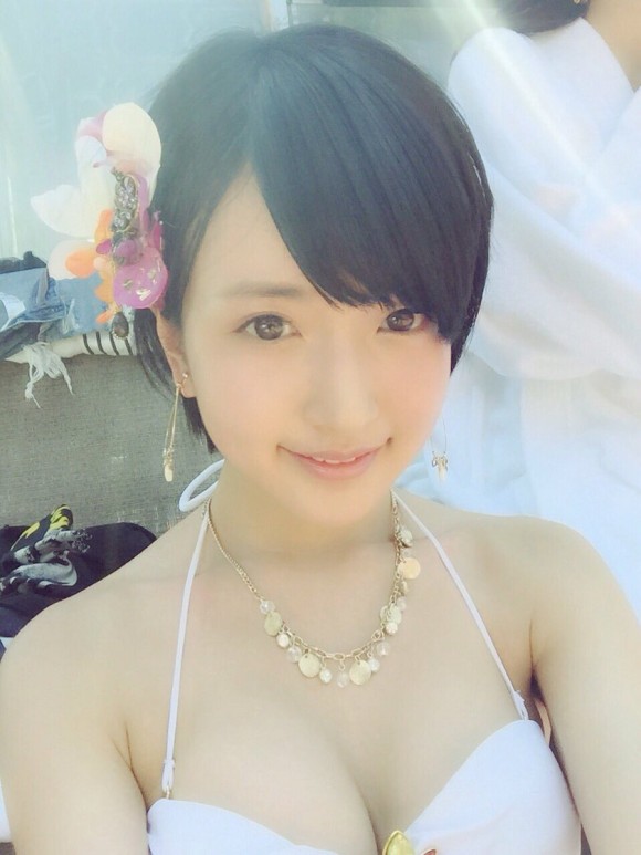 【NMB48】須藤凜々花(19)可愛い顔してCカップおっぱい！意外と巨乳！！！021