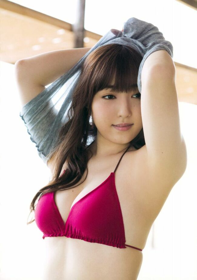 譜久村聖エロ画像164枚 モー娘。巨乳リーダーのむっちり水着グラビア集めてみた060