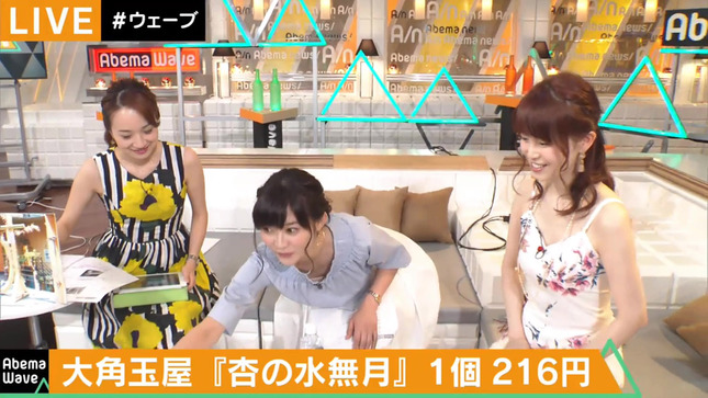 【女子アナ】久冨慶子アナが前かがみで胸チラ!!のサムネイル
