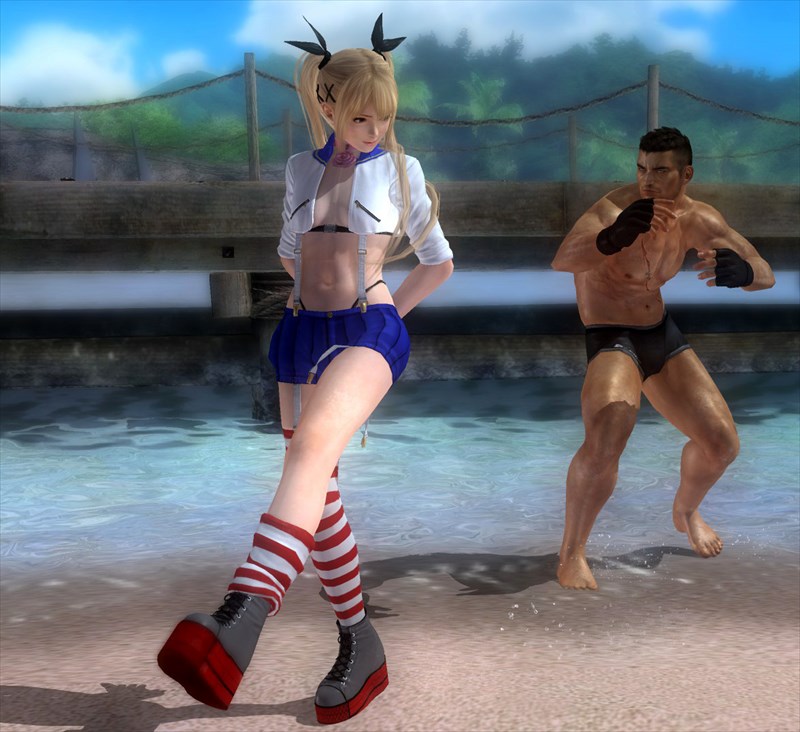 DEAD OR ALIVE Xtreme3の新作発売記念でマリーローズのエロ乳画像033