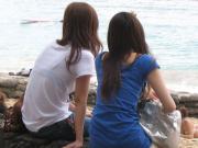 こんな姿見たら早く夏がこないかなと思ってしまう透けブラエロ画像のサムネイル画像