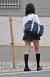 JK美脚エロ画像120枚 制服女子高生のすべすべ生足やサラサラ黒スト盗撮集めてみた035