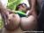 青空のしたムチムチの爆乳娘を手マンファック動画009