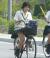 JK自転車パンチラエロ画像104枚 チャリで通学してる女子高生の立ちこぎや風チラ集めてみた018