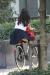 JK自転車パンチラエロ画像104枚 チャリで通学してる女子高生の立ちこぎや風チラ集めてみた056