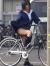 JK自転車パンチラエロ画像104枚 チャリで通学してる女子高生の立ちこぎや風チラ集めてみた078
