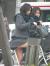 JK自転車パンチラエロ画像104枚 チャリで通学してる女子高生の立ちこぎや風チラ集めてみた071