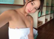 タオル巨乳エロ画像100枚 風呂上がりで薄ピンク色に染まった湯上りおっぱい集めてみたのサムネイル画像