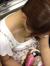 【おっぱい 胸チラ画像】つい覗き込みたくなる谷間に探検隊が潜入！！！035