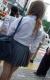 女子高生のブラウスから見える透けブラって、堪んないよね！024