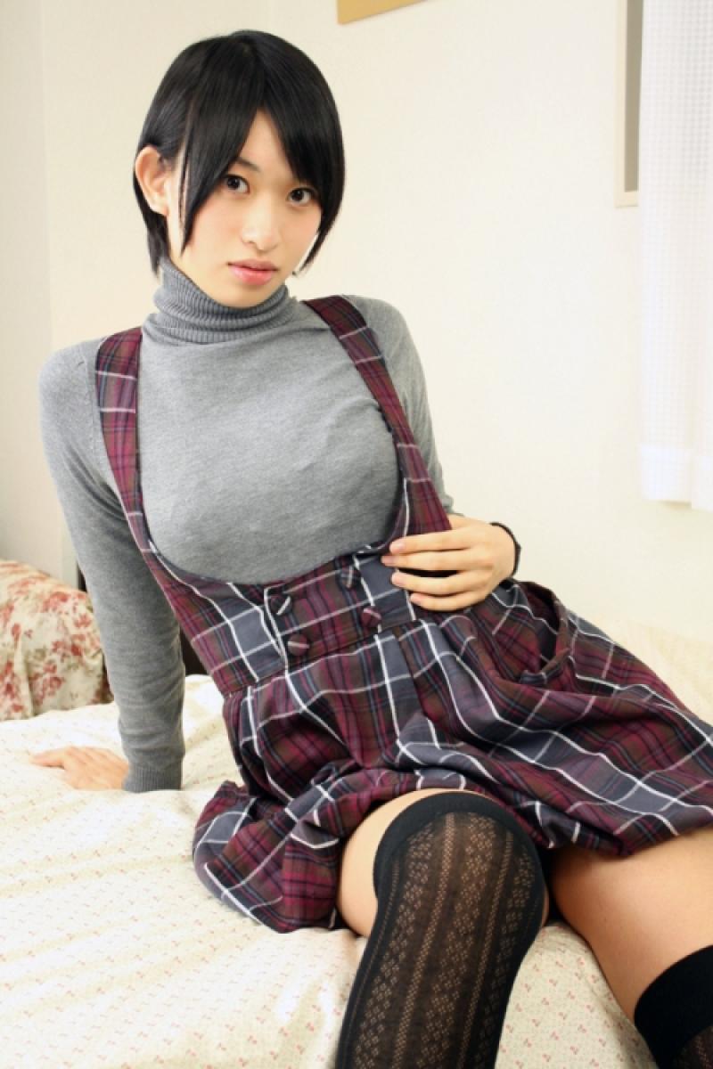 【ニット 巨乳】これほどにおっぱいを強調するエロ衣装があるだろうか？090