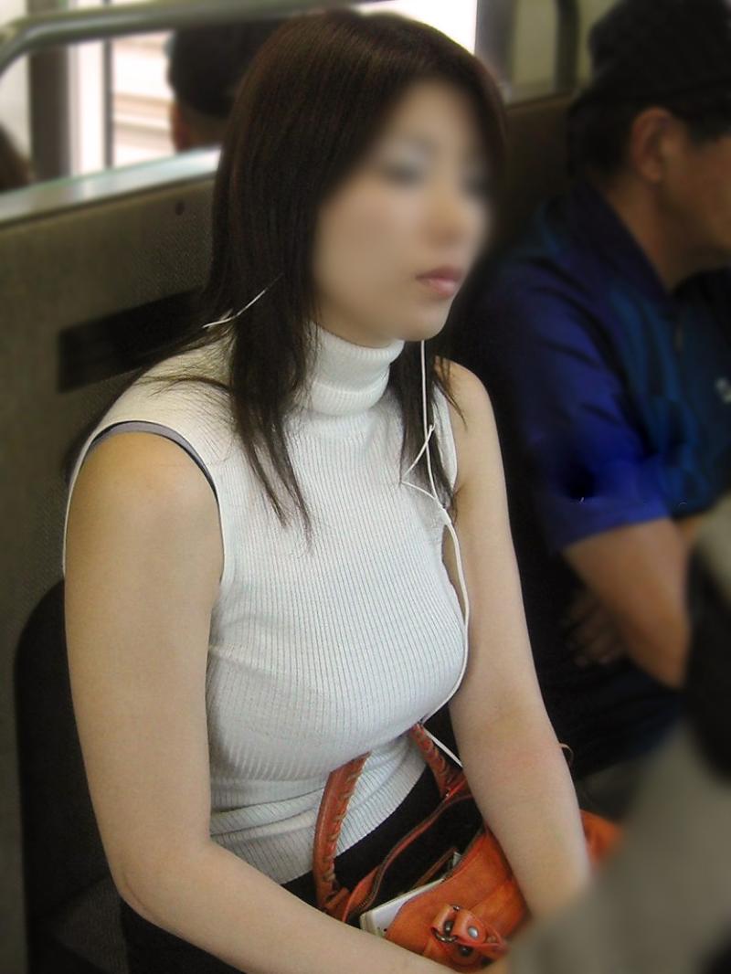 【ニット 巨乳】これほどにおっぱいを強調するエロ衣装があるだろうか？106