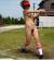 【スポーツ エロ】全裸でスポーツ楽しむ女性の乳揺れは、半端なくエロい！028