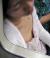 電車内胸チラ画像194枚 貧乳の乳首ポロリから巨乳の谷間チラまで素人おっぱい盗撮集めてみた‼【動画あり】053