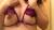 ヒラヒラのブラジャーをめくって、乳首を見せてくれてる素人の一連の流れ＼(^o^)／026